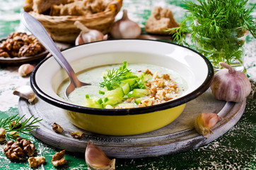 Traditional cold soup