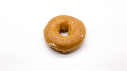 Donut look sweet on white background