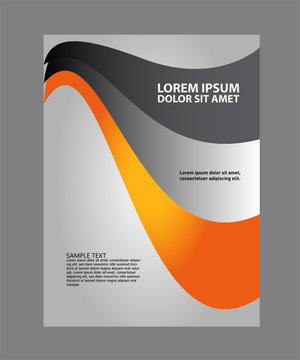 vector business marketing brochure, poster template
