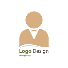 business avatar logo brown color