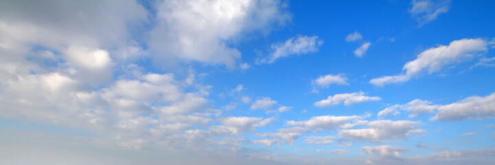 blue sky panorama