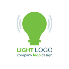 design light logo green design