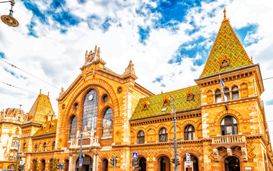 Fototapeta premium Central Market Hall in Budapest
