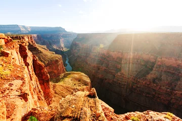 Crédence de cuisine en verre imprimé Canyon Grand Canyon