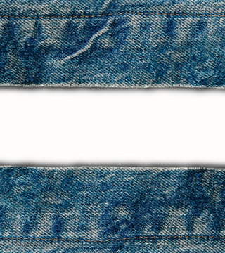 Denim jean background, Denim texture, Denim isolated on white background, Denim textile background with blank for insert text.