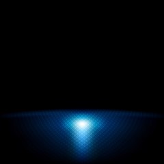 Dark blue abstract tech background