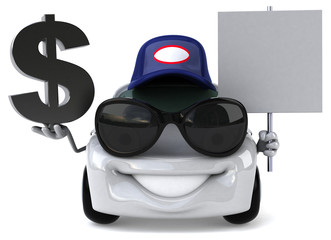 Fototapeta premium Fun car