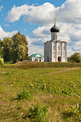 Fototapeta na wymiar Russian famous church