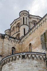 Fototapeta na wymiar Romanesque Cathedral in the town of Toro, Spain