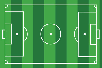 textured grass football Vector illustration. Green soccer field, stadium