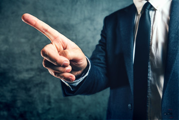 Getting fired from job, office manager showing way out