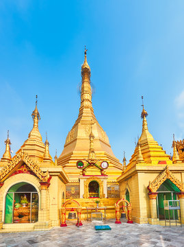 Sule Pagoda in Yangon.