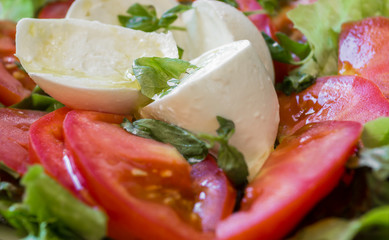 Italian salad, Caprese salad