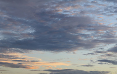 Obraz premium Natural background of the colorful sky, During the time sunrise and sunset