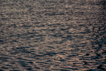 Beautiful blue water surface as a background texture