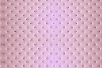 Buttoned pink leather wall