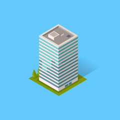 Skyscrapers House Building Icon
