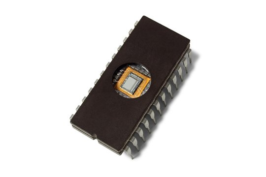 Old computer chip