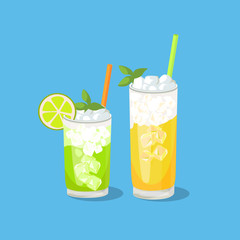 Cold Alcohol Coctail