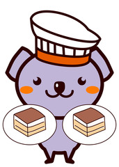 イタリア料理と動物シリーズ