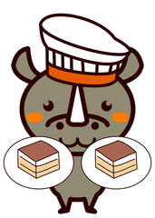 イタリア料理と動物シリーズ