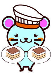 イタリア料理と動物シリーズ