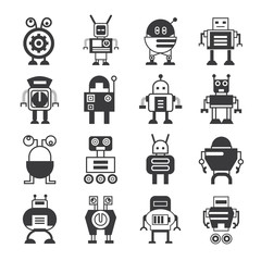 robot icons