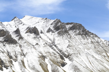 snowy mountain peak