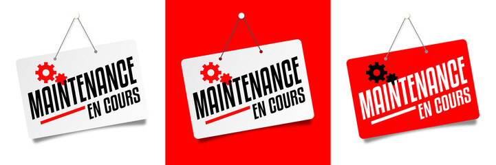 Maintenance en cours
