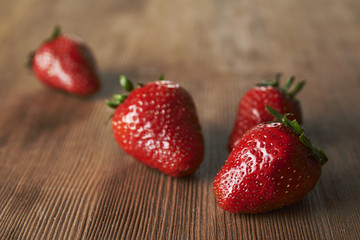 ripe strawberries