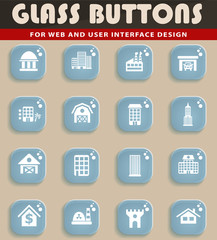 building icon set
