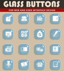 Business and Finance Web Icons