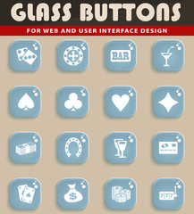 Casino simply icons
