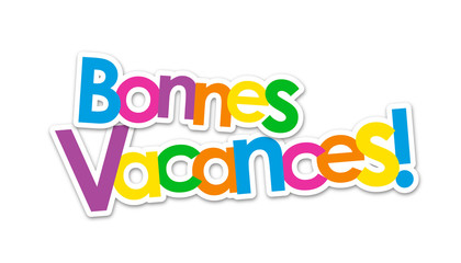 Icône BONNES VACANCES!