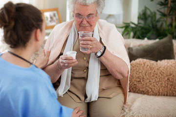 Medical care for elderly people