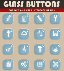 engineering icon set