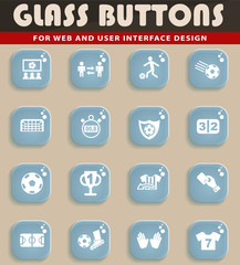 football icon set