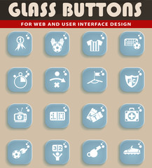 football icon set