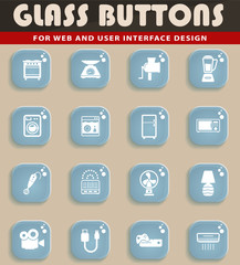Home applicances simply icons