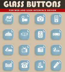 Home applicances simply icons