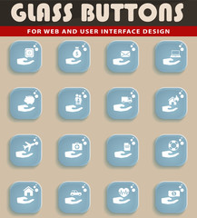 Insurance simply icons