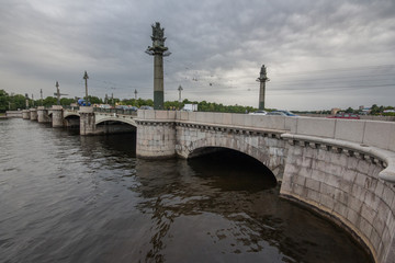 Ushakovsky bridge/ Ushakovsky bridge, Sankt Peterburg, Russia