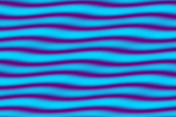 Illustration of purple and light blue horizontal waves