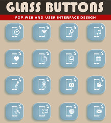 Smartphone simply icons