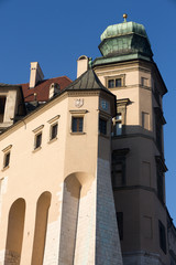 Fototapeta na wymiar Wawel Royal Castle - Krakow, Poland