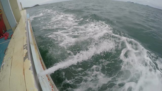 Sewage on the boat