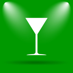 Martini glass icon