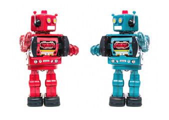 two robots meet - 112112069