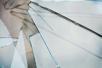 Broken Glass Background