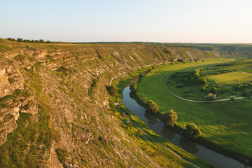 Flank of Hill and River